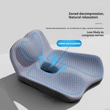 Coccyx Memory Foam Chair Orthopedic Pillow Office Seat Pad Hemorrhoid Treat Car Seat Big Cushion