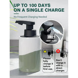 Automatic Soap Dispenser Ceramic Hand Free Soap Dispenser with Waterproof Pump
