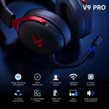 MCHOSE V9 Pro Wireless Gaming Headset 7.1Surround Sound Headphones