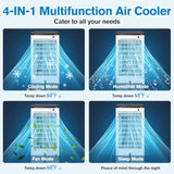 Windowless Portable Air Conditioner for indoor outdoor use, evaporative