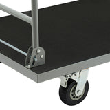 2500 LBS Dolly Cart Heavy Duty Push Cart Extra Large Platform Truck Cart Dolly with Capacity
