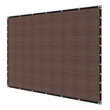 90% Sun Shade Cloth, 10 x 12 ft Pergola Shade Cover with Stainless Steel