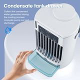 Mini Portable Air Conditioner Fan, Mobile Small Conditioning Fan for Room