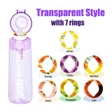750ml/25oz Fruit Flavor Water Bottle 0 Sugar 0 Calories Sports Drinking Cup