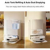 Qrevo Pro Robot Vacuum and Mop with lexiArm Design Edge Mopping