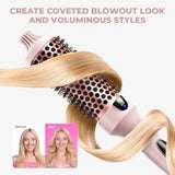 Thermal Brush, Heated Round Brush with 5 Heat Settings and LED Display, 1.5 inch Negative Ion Thermal Brush