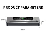 Electric Vacuum Sealer Machine, Touch Button Food Storage Sealer with Built-in Cutter