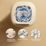 Portable Mini Washing Machine for Baby Clothes Underwear or Small Items Foldable with 3 Mode