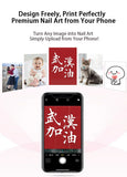 Portable 3D Nail Art Printer Smart APP Control DIY Nail Painting Machine Multifunctional Manicure