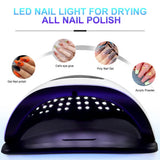 UV LED Nail Lamp, Nail Dryer For Gel Polish With  And Automatic Sensor 4 Timer Setting