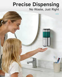 Automatic Wall Mount Liquid Soap Dispenser 13.5oz IPX7 Waterproof,