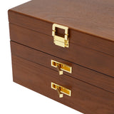 3 Tier Jewelry Box, Jewelry Storage, Pull Out Drawer for Earring Ring