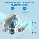 10,000 BTU Window Air Conditioner, Indoor for Summer, Auto-Restart