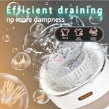 5.0 New Upgraded Portable Washing Machine 16L Mini Foldable Washer with SGS Certified German High-Efficiency