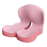 Memory Foam L-Shaped Integrated Seat Cushion with Lumbar Support Car Seat Cushion for Car Truck Desk Gaming Chair