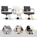 Adjustable Height Salon Chair, 360° Swivel Barber Seat, 200kg Load Capacity Beauty Chair