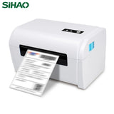 SIHAO 40-80mm Wireless Thermal Label Printer, Bluetooth Portable For Shipping