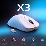 ATTACK SHARK X3 Wireless Gaming Mouse,49g Ergonomic PC Mouse,Triple Modes