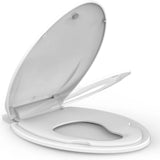 Elongated Toilet Seat with Quick-Release And Quick-Attach Plastic Toilet Seat with Soft Close
