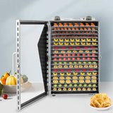 600W Food Dehydrator 18 Trays Food Dryer for Fruit Meat Beef Jerky Herbs and Pet Treats