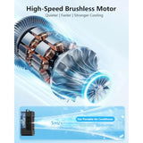 Portable Air Conditioner for room and office use, evaporative cooling