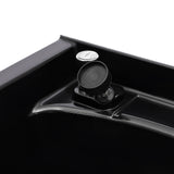 Spacious ABS Backwash Sink - High-Quality Material, Large Basin for Comfortable