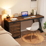 Tribesigns Computer Desk with 3 Drawers, 59-Inch PC Desk