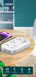 LDNIO Universal Power Strip Network Filter & Surge Protector, US Plug Socket