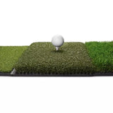 Pure Practice Golf Mat Training Aid for Backyard Driving with Realistic Im