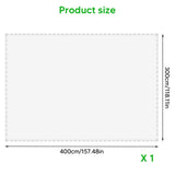 9.8x13ft Launch Monitor Projector Screen with Grommets for Home/Indoor