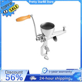Fruit/Vegetable Squeezer Stainless Steel Manual Juicer with Screw Clamp Wheat grass