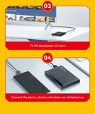 Kodak P190 5Gbps Portable External Hard Drive 500GB 1T USB3.0 Lightweight