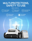 Pool Vacuum Cleaner with 18m Floating Cable Robot Swimming Pools