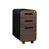 Furniture Stockpile Slim 3-Drawer Mobile File Cabinet with Lock - Under Desk