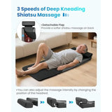 Full Body Massage Mat with Heat Shiatsu Back Massager for Pain Relief