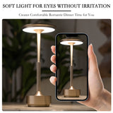 For US ONLY Rechargeable Wireless Table Lamp LED Touch Sensor for Bedroom