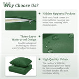 Outdoor Patio Chair Cushions Set