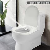 2.6kg PP Smart Toilet Seat Dual Nozzles Three Flushing Holes 0.08-0.8Mpa Water Pressure 48 *