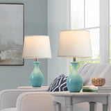 Table Lamp Set of 2, Classic Small Lamp Nightstand Lamp for Bedroom Living
