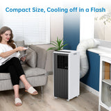8,000 BTU 3-In-1 Dehumidifier & Fan Modes for Room Up to 350 Sq.Ft, 2 Fan