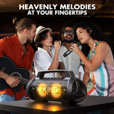 W-KING 70W Bluetooth Speaker IPX6 Waterproof Portable Bass Stereo RGB