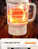 Travel Folding Kettle Outdoor Portable Small Folding Kettle 304 Stainless Steel Electric Kettle