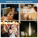 360° Adjustable LED Desk Lamp with USB Charging, 5 Brightness Settings
