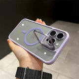 Luxury Magnetic Shockproof Phone Case for iPhone 16/15/14/13/12/11/17 Pro Max