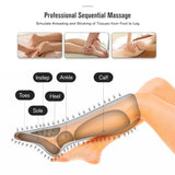 Air Compression Leg and Foot Massager for Enhanced Circulation and Pain