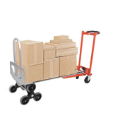 3 in 1 Stair Climbing Cart Folding Trolley Heavy Duty with Dual Handles Durable Hand Truck Dolly Cart