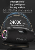 ZEALOT S78 100W Wireless Speakers, DSP Technology ,Dream Light, Outdoor