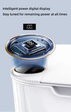 20L Smart Sensor Trash Can With Display Type-C Recharging Automatic Wastebin For Bathroom