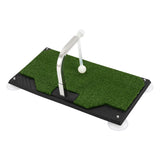 Foldable Flat Golf Practice Mat with Auto Ball Return System for Home