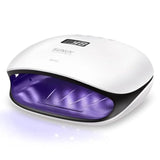 UV LED Nail Lamp UV Light for Gel Polish with 4 Timer Settings Nail Dryer with